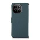 For Honor X6c 4G KHAZNEH Custer Genuine Leather RFID Phone Case(Green) - 3
