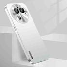 For OPPO Find X6 Pro Streamer Series Micro Frosted Metal Paint PC Phone Case(Silver) - 1