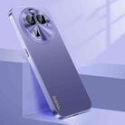 For OPPO Find X6 Streamer Series Micro Frosted Metal Paint PC Phone Case(Dark Purple) - 1