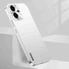 For Honor 80 SE Streamer Series Micro Frosted Metal Paint PC Phone Case(Silver) - 1