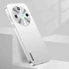 For Honor X40 Streamer Series Micro Frosted Metal Paint PC Phone Case(Silver) - 1