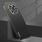 For Huawei Mate 40 Streamer Series Micro Frosted Metal Paint PC Phone Case(Black) - 1