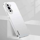 For Huawei nova 10 Streamer Series Micro Frosted Metal Paint PC Phone Case(Silver) - 1