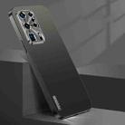 For Huawei P40 Pro+ Streamer Series Micro Frosted Metal Paint PC Phone Case(Black) - 1