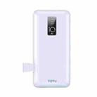 TOTU CPBL-06 10000mAh Versatile Series II Power Bank with Charging Cable & Holder(White) - 1