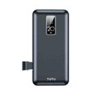 TOTU CPBL-07 20000mAh Versatile Series II Power Bank with Charging Cable & Holder(Black) - 1