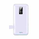 TOTU CPBL-07 20000mAh Versatile Series II Power Bank with Charging Cable & Holder(White) - 1