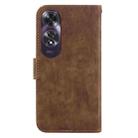For OPPO A60 4G Little Tiger Embossed Leather Phone Case(Brown) - 3