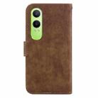 For OPPO K12x Little Tiger Embossed Leather Phone Case(Brown) - 3