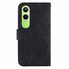 For OPPO K12x Little Tiger Embossed Leather Phone Case(Black) - 3