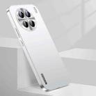 For vivo X90 Pro Streamer Series Micro Frosted Metal Paint PC Phone Case(Silver) - 1