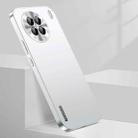 For vivo X90 Streamer Series Micro Frosted Metal Paint PC Phone Case(Silver) - 1