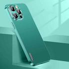 For iPhone 14 Pro Streamer Series Micro Frosted Metal Paint PC Phone Case(Alpine Green) - 1