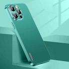 For iPhone 13 Pro Max Streamer Series Micro Frosted Metal Paint PC Phone Case(Alpine Green) - 1