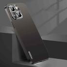 For iPhone 13 Streamer Series Micro Frosted Metal Paint PC Phone Case(Black) - 1