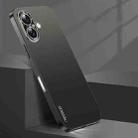 For iPhone 16 Streamer Series Micro Frosted Metal Paint PC Phone Case(Black) - 1