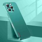 For iPhone 16 Pro Max Streamer Series Micro Frosted Metal Paint PC Phone Case(Alpine Green) - 1