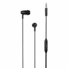 TOTU EP-2 3.5mm In-Ear Wired Earphone, Cable Length:1.2m(Black) - 1