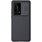 For Huawei P40 Pro+ NILLKIN Black Mirror Pro Series Camshield Full Coverage Dust-proof Scratch Resistant Case(Black) - 1