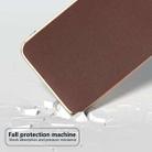 For Samsung Galaxy S24 5G Genuine Leather Xiaoya Series Nano Plating Phone Case(Coffee) - 3