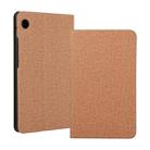 For Huawei MatePad T8 / C3 8 inch Voltage Craft Cloth TPU Horizontal Flip Leather Case with Holder(Gold) - 1