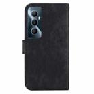 For Realme C65 4G Little Tiger Embossed Leather Phone Case(Black) - 3