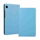 For Huawei MatePad T8 / C3 8 inch Voltage Elastic Texture Horizontal Flip Leather Case with Holder(Sky Blue) - 1