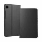 For Huawei MatePad T8 / C3 8 inch Voltage Elastic Texture Horizontal Flip Leather Case with Holder(Black) - 1