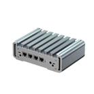 HYSTOU PO9B-J4125-4L Embedded Intel Celeron J4125 Processor Four Network Ports Mini Host, Specification:8GB+128GB - 1