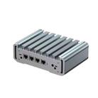 HYSTOU PO9B-J4125-4L Embedded Intel Celeron J4125 Processor Four Network Ports Mini Host, Specification:8GB+256GB+1TB - 1