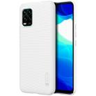 For Xiaomi Mi 10 Lite NILLKIN Frosted Concave-convex Texture PC Protective Case(White) - 1