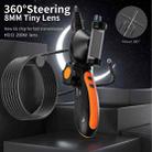 F180 8mm Lens 360 degree Free Spins Automotive Repair Endoscope, Spec:3m Soft Tube - 2