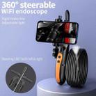 F180 8mm Lens 360 degree Free Spins Automotive Repair Endoscope, Spec:1m Rigid Tube - 2