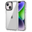 For iPhone 15 Transparent Acrylic + TPU Shockproof Phone Case(Transparent) - 1