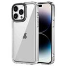 For iPhone 14 Pro Transparent Acrylic + TPU Shockproof Phone Case(Transparent) - 1