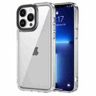 For iPhone 13 Pro Max Transparent Acrylic + TPU Shockproof Phone Case(Transparent) - 1