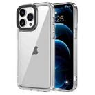 For iPhone 12 Pro Max Transparent Acrylic + TPU Shockproof Phone Case(Transparent) - 1