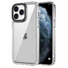 For iPhone 11 Pro Max Transparent Acrylic + TPU Shockproof Phone Case(Transparent) - 1