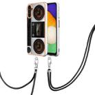 For Samsung Galaxy A33 5G Electroplating Dual-side IMD Phone Case with Lanyard(Retro Radio) - 1