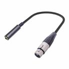 0.3m 6.35mm Female to XLR Female Microphone Audio Conversion Cable - 1