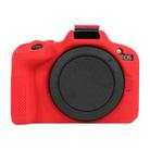 For Canon EOS R50 Soft Silicone Protective Case(Red) - 1