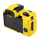 For Canon EOS R50 Soft Silicone Protective Case(Yellow) - 3