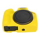 For Canon EOS R50 Soft Silicone Protective Case(Yellow) - 5