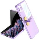 For OPPO Find N2 Flip GKK Integrated Ultrathin with Rotating Cortical Belt Phone Case(Gold) - 1