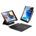 For iPad 10.2 2019/2020/2021/Air 2019 DUX DUCIS DK Series Magnetic Wireless Bluetooth Keyboard Tablet Case(Black) - 1