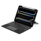 For iPad Pro 11 2024 DUX DUCIS DK Series Magnetic Wireless Bluetooth Keyboard Tablet Case(Black) - 2