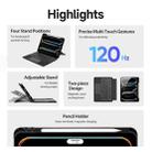 For iPad Pro 11 2024 DUX DUCIS DK Series Magnetic Wireless Bluetooth Keyboard Tablet Case(Black) - 3