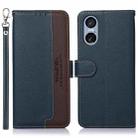 For Sony Xperia 5 VI KHAZNEH Litchi Texture Leather RFID Phone Case(Blue) - 1