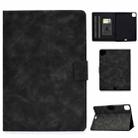 For iPad Air 2022 10.9 Cowhide Texture Leather Smart Tablet Case(Grey) - 1