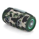 T&G TG-657 Portable Wireless 3D Stereo Subwoofer Bluetooth Speaker Support FM / LED Atmosphere Light(Camouflage) - 1